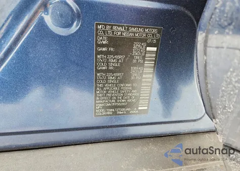 2015 Nissan Rogue S z USA, uszkodzony, nr VIN KNMAT2MV7FP582837